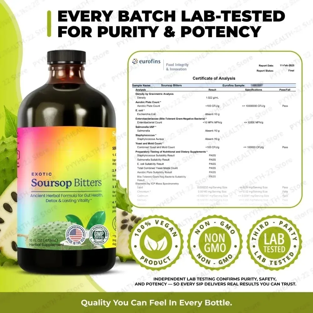Soursop Bitters Liquid for Dig - Bitters Bottle Set 评论和价格