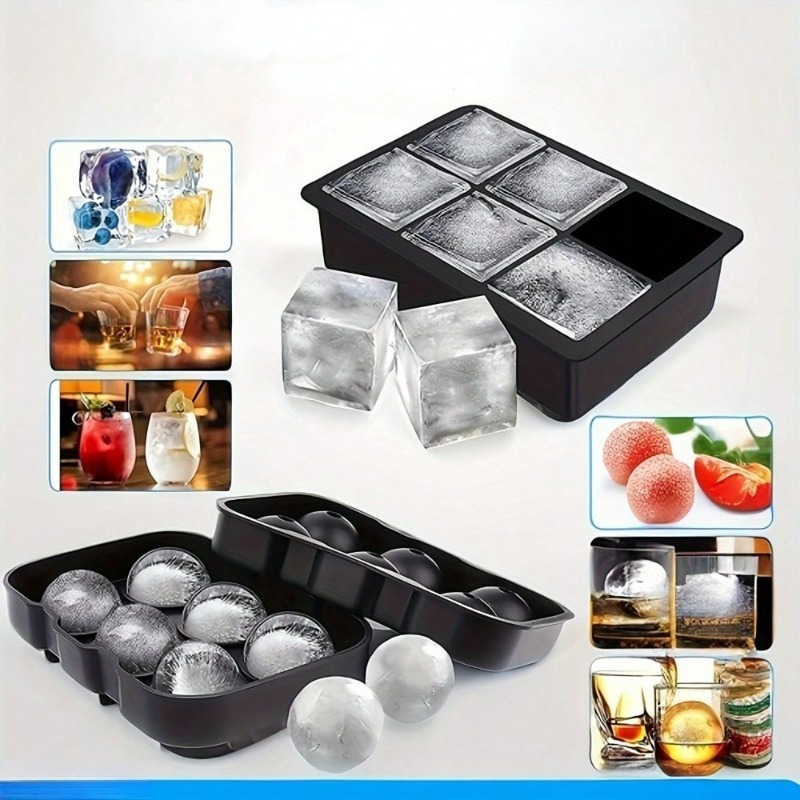 Premium Silicone Ice Cube Tray - Ice Mold Sphere 评论和价格